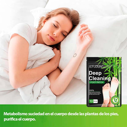 Parche Pies Set X10 Pcs Deep Cleaning